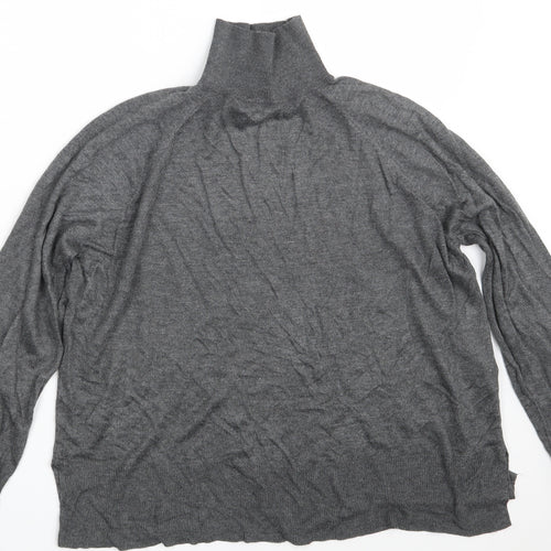 Zara Womens Grey   Pullover Sweatshirt Size M