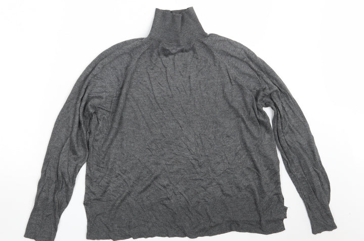 Zara Womens Grey Pullover Sweatshirt Size M