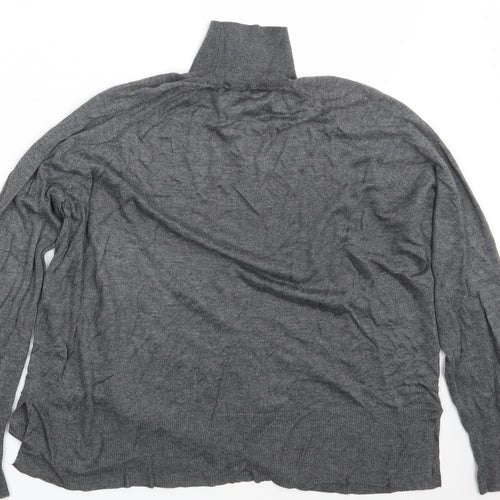 Zara Womens Grey   Pullover Sweatshirt Size M
