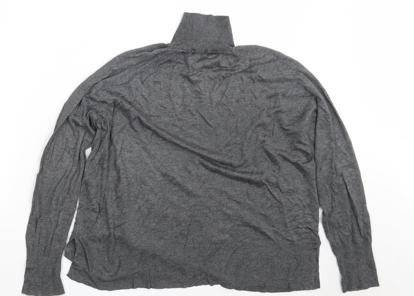 Zara Womens Grey   Pullover Sweatshirt Size M