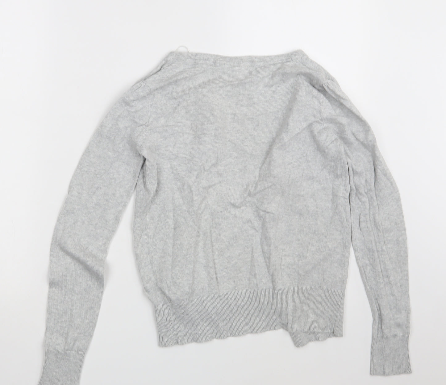 New Look Womens Grey   Cardigan Jumper Size 10