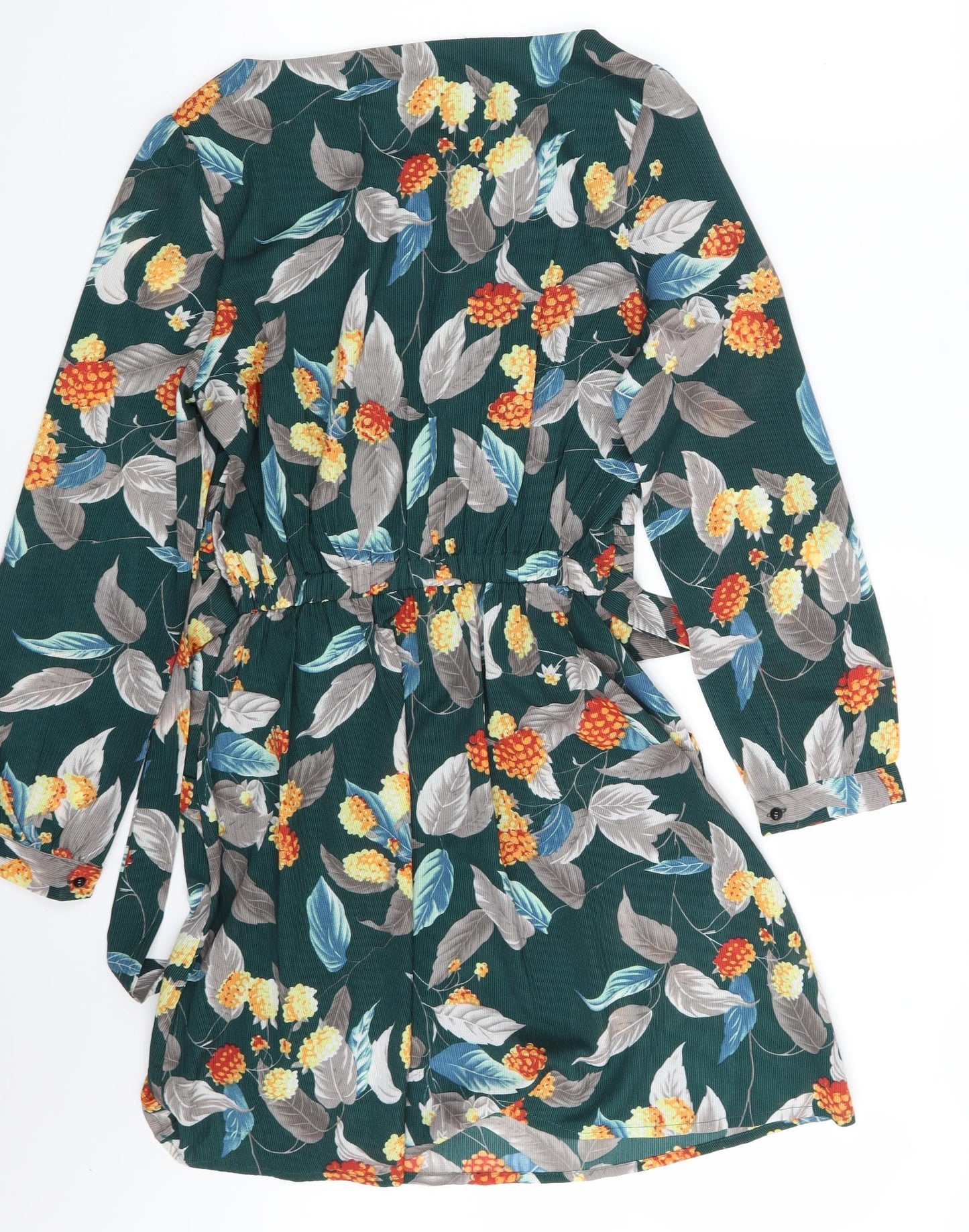 Tenki Womens Green Floral  A-Line  Size 14