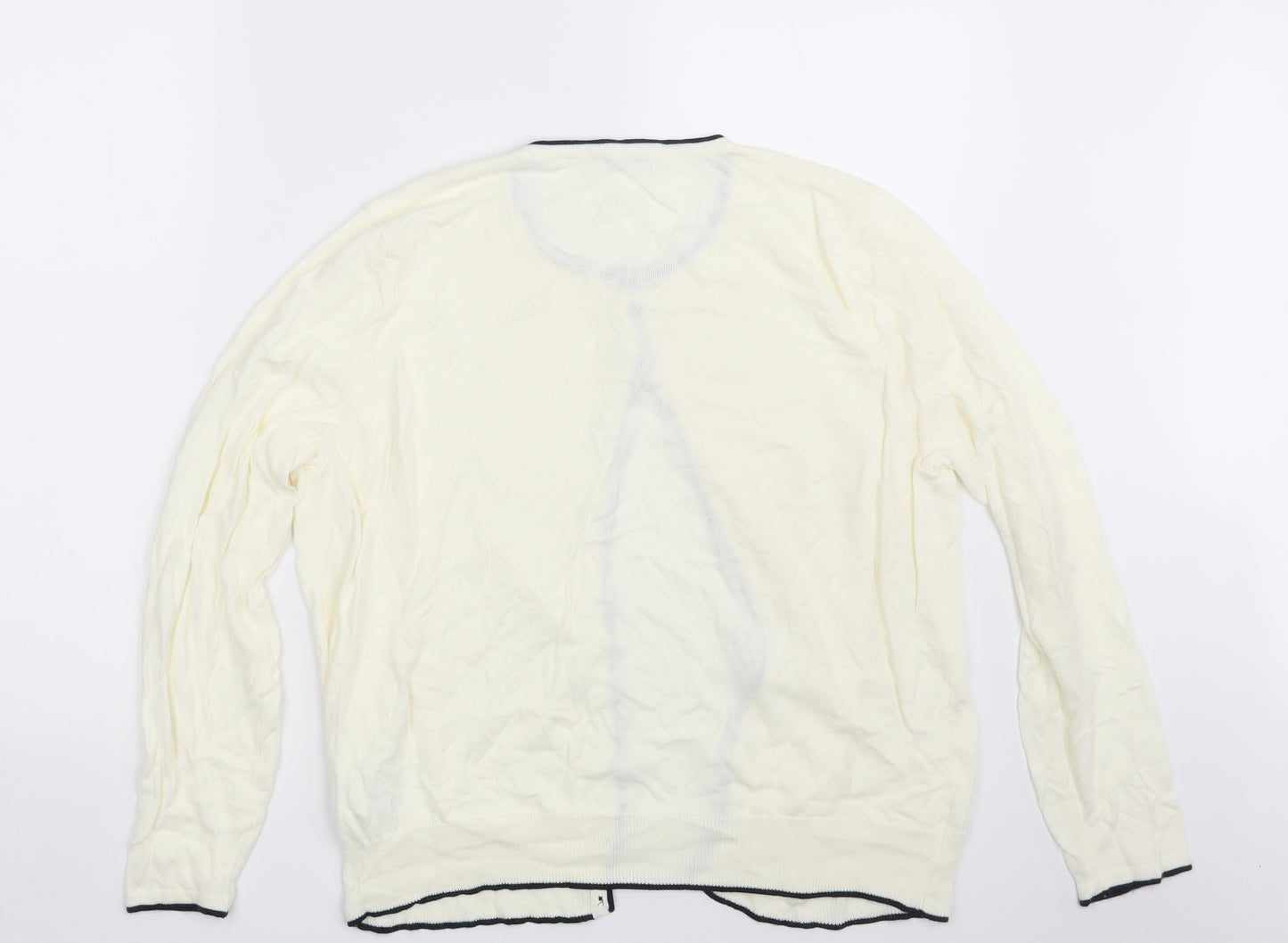 Classic Womens Ivory   Cardigan Jumper Size 18