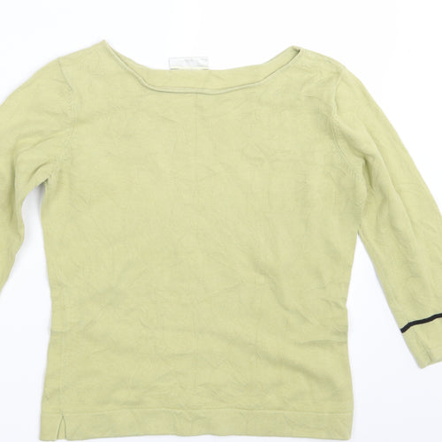 BHS Womens Yellow   Pullover Jumper Size 10