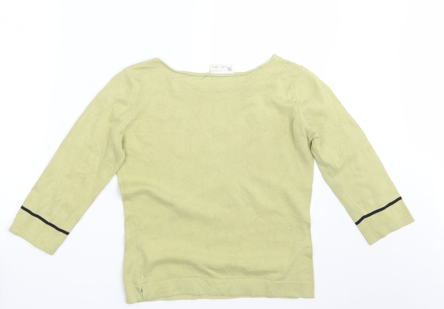 BHS Womens Yellow   Pullover Jumper Size 10