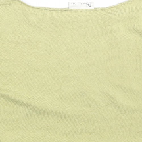 BHS Womens Yellow   Pullover Jumper Size 10