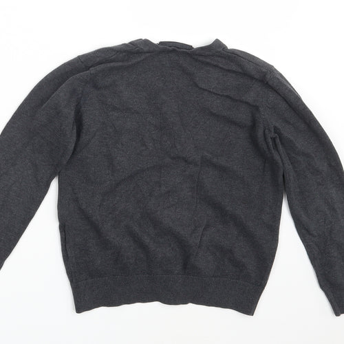 Debenhams Boys Grey   Cardigan Jumper Size 7-8 Years  - School Wear
