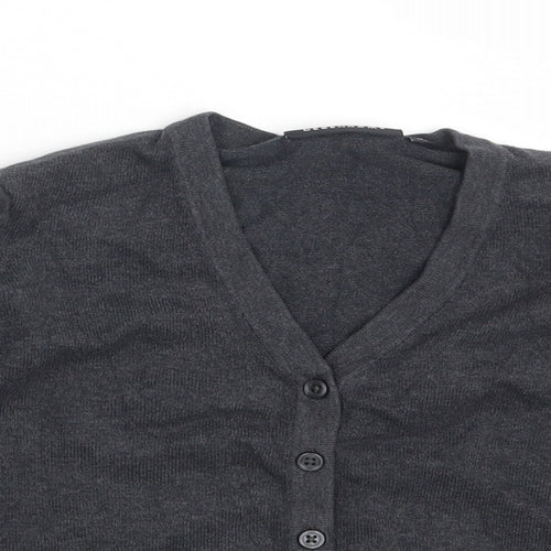 Debenhams Boys Grey   Cardigan Jumper Size 7-8 Years  - School Wear