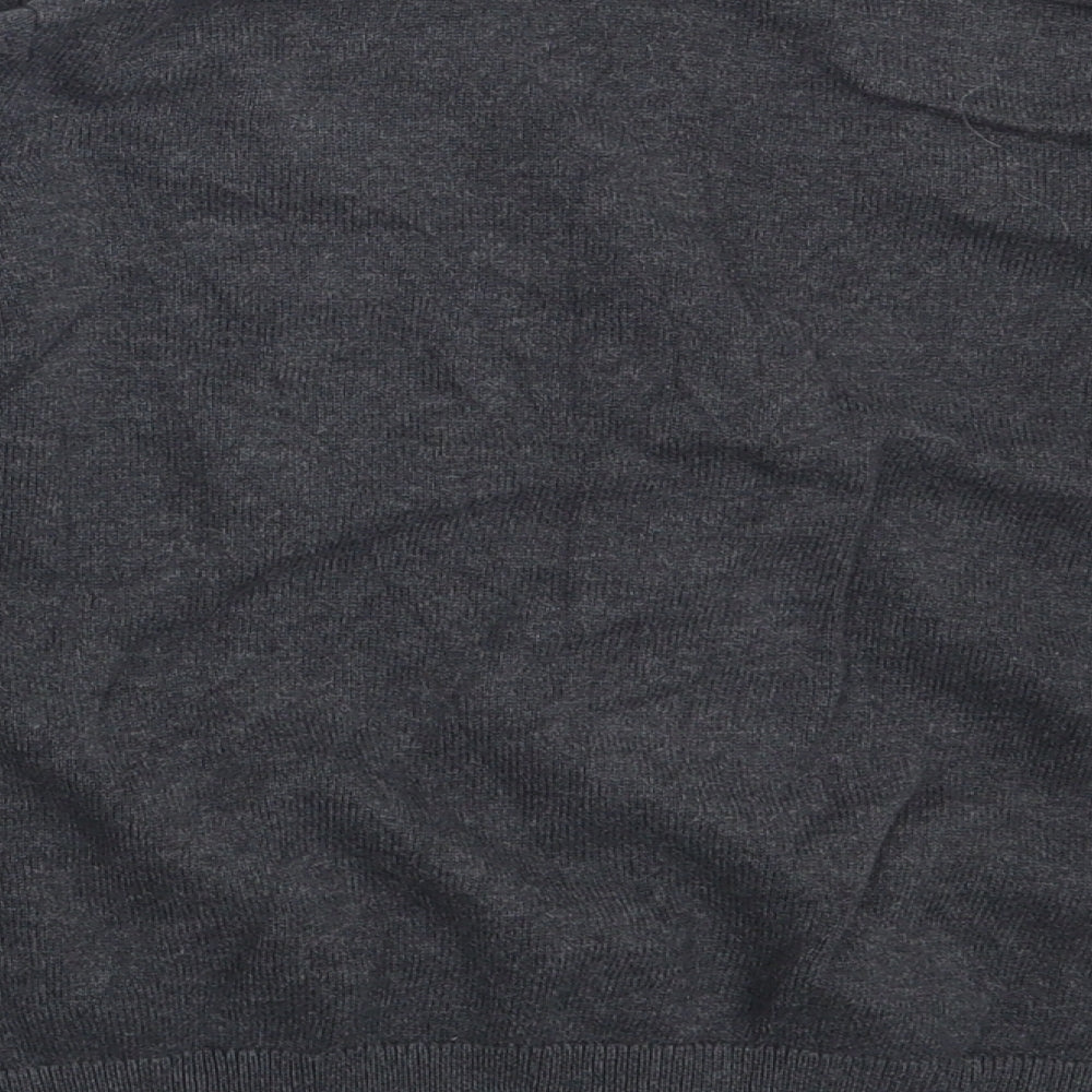 Debenhams Boys Grey   Cardigan Jumper Size 7-8 Years  - School Wear