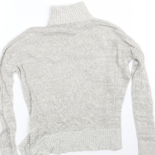 New Look Womens Grey   Pullover Jumper Size S