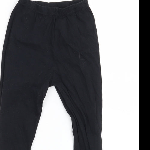 Liverpool FC Boys Black   Jegging Trousers Size 5-6 Years - Waist 18in; Inside  leg 18in