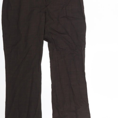 NL Collection  Womens Brown   Trousers  Size 10 L28 in
