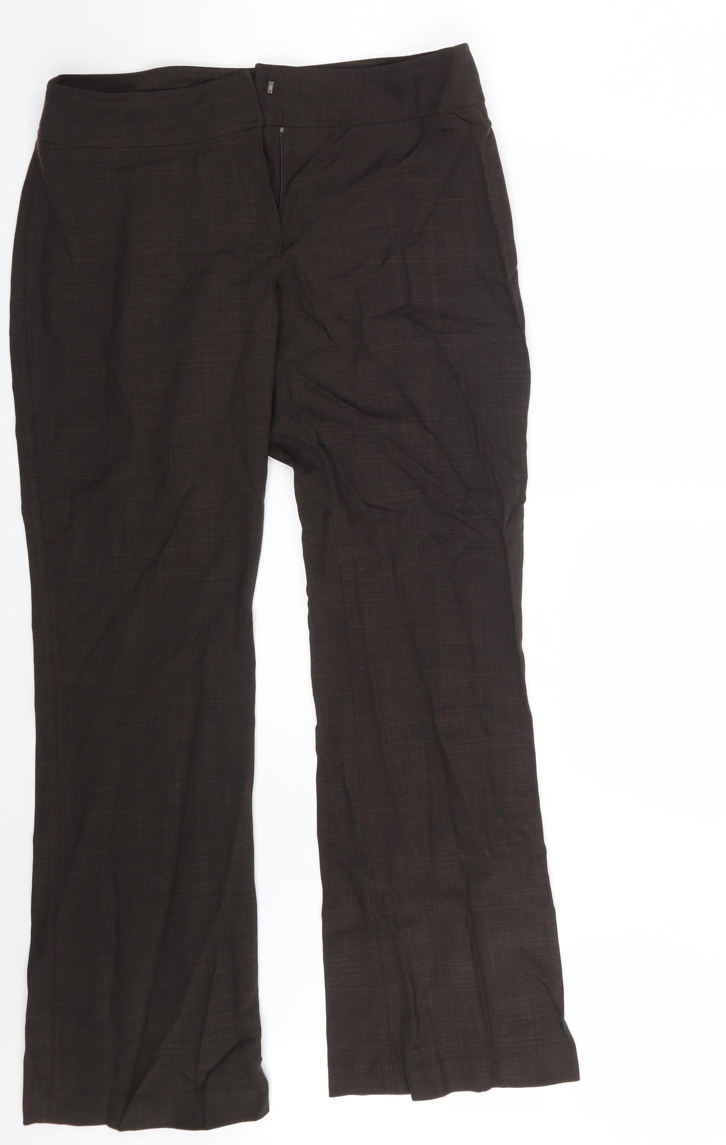 NL Collection  Womens Brown   Trousers  Size 10 L28 in