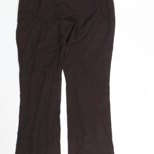 NL Collection  Womens Brown   Trousers  Size 10 L28 in