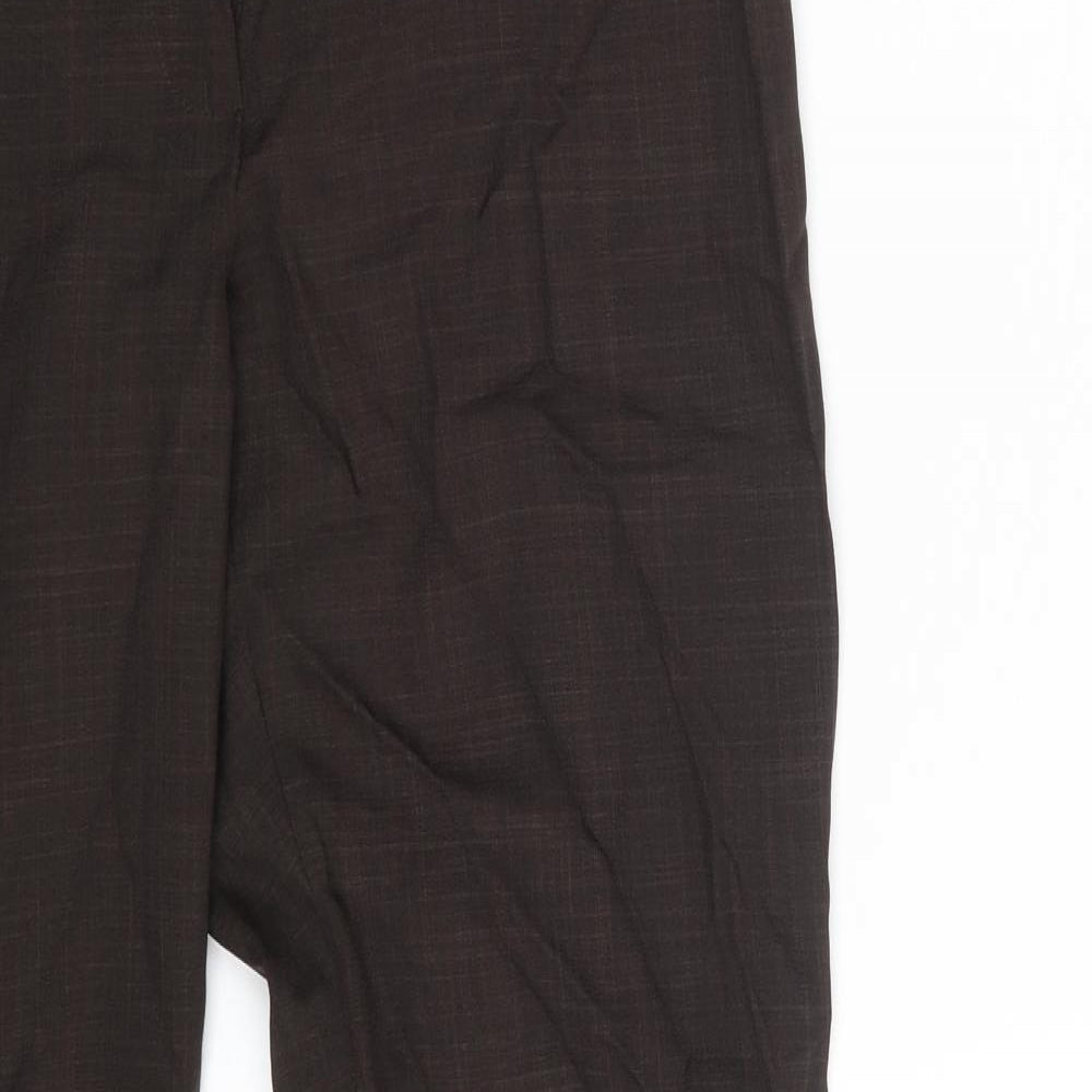 NL Collection  Womens Brown   Trousers  Size 10 L28 in