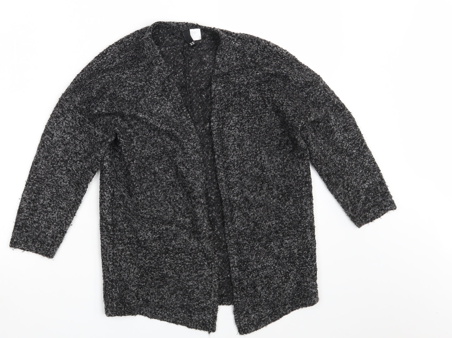 H&M Womens Black   Wrap Jumper Size XS