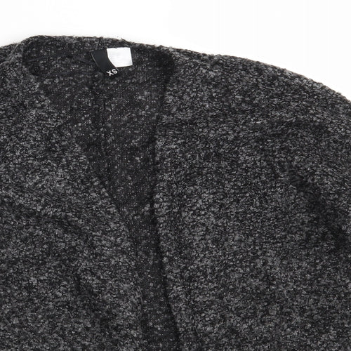 H&M Womens Black   Wrap Jumper Size XS