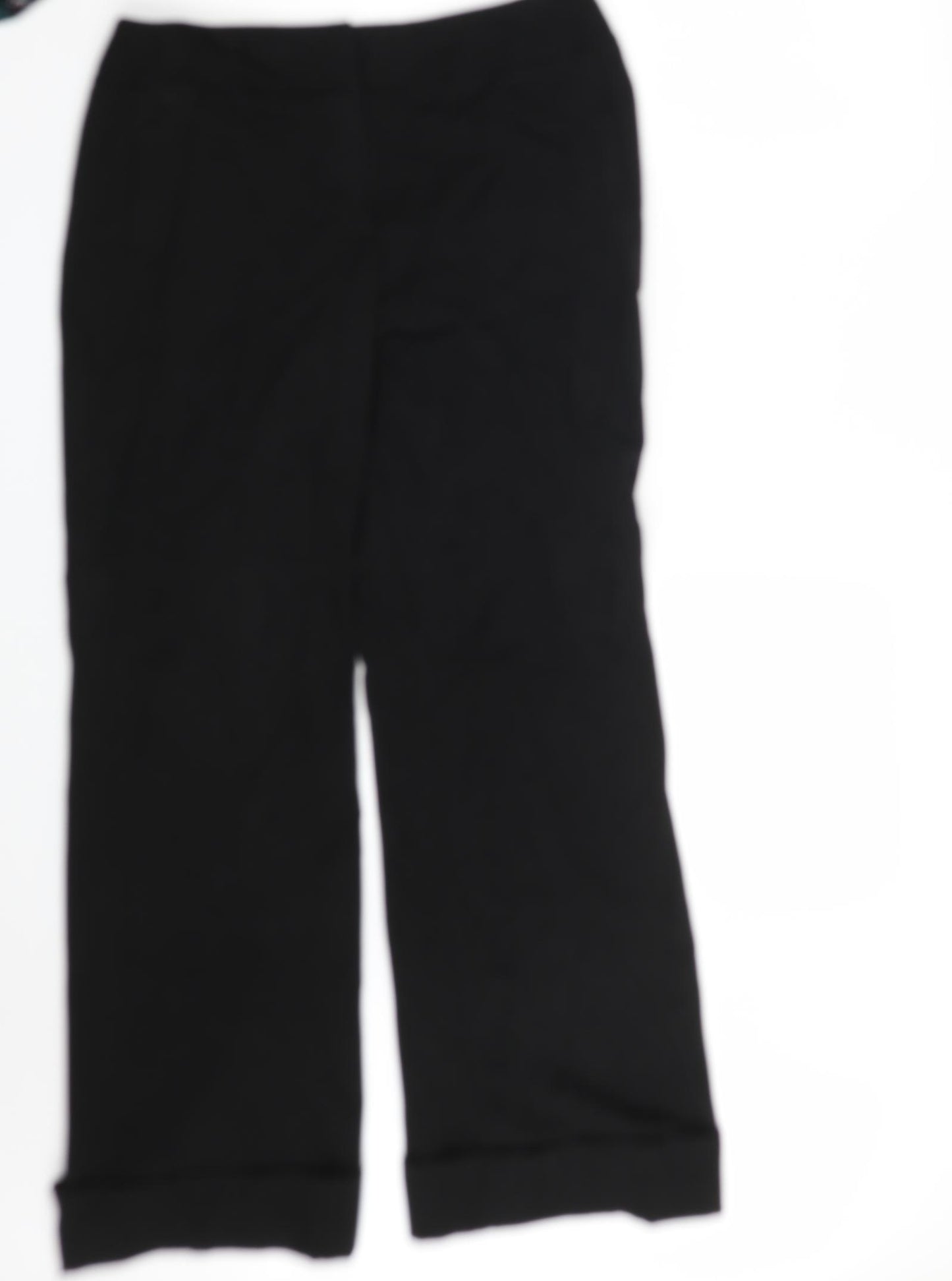 Rafaella Womens Black   Trousers  Size 10 L32 in
