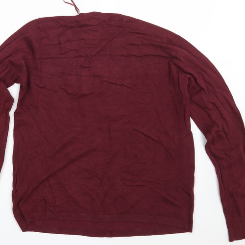 Therapy Womens Purple   Pullover Jumper Size M