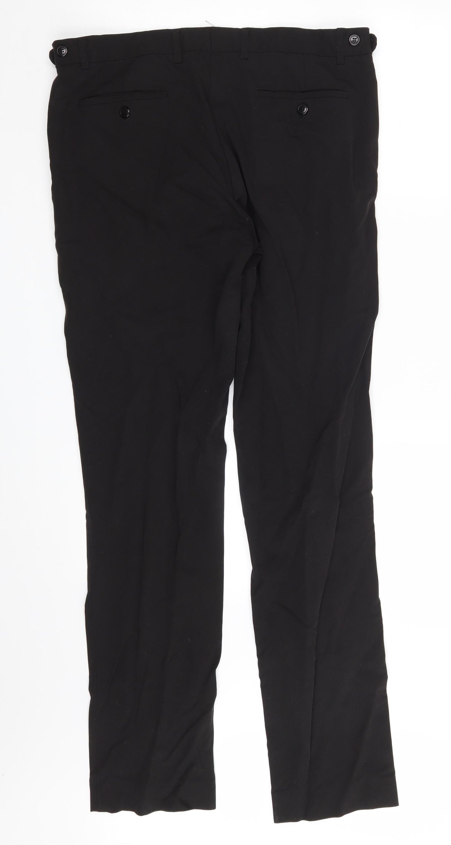 Cedar Wood State Mens Black   Trousers  Size 34 in L34 in