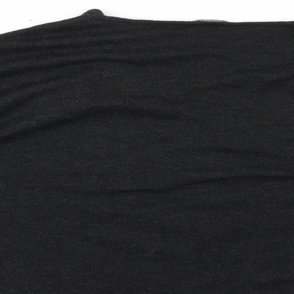 Oysho Womens Black   Pullover Jumper Size L