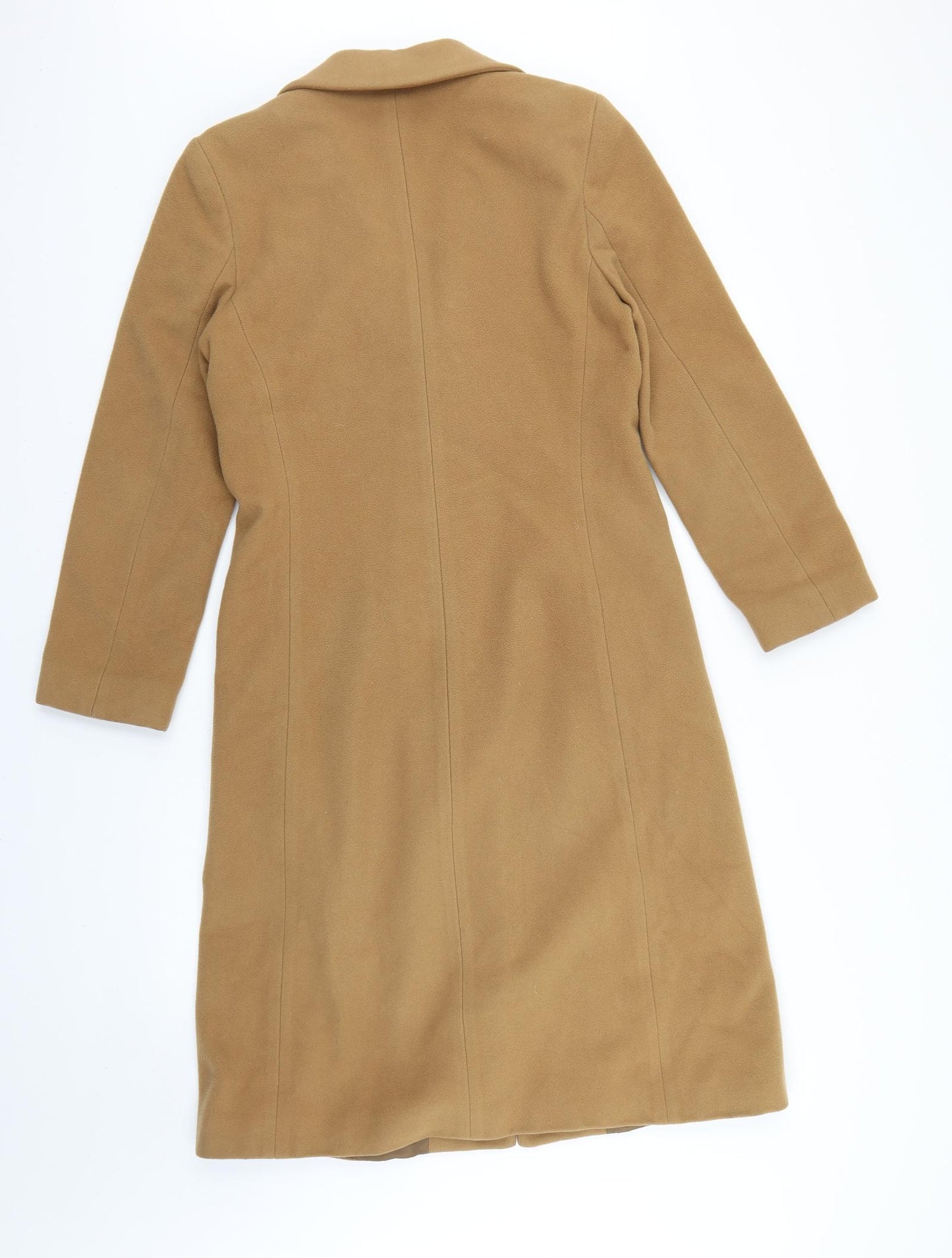 Zara Womens Yellow   Pea Coat Coat Size M