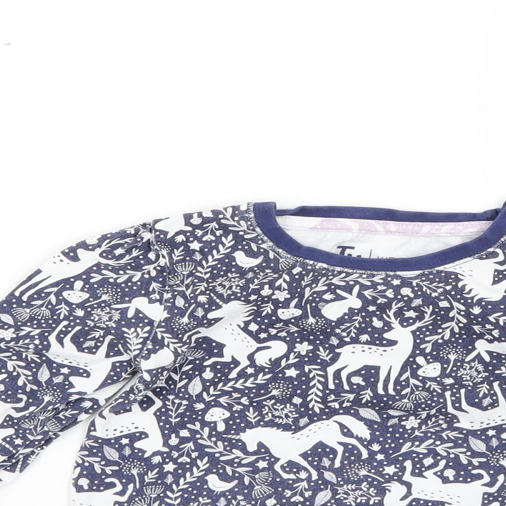 TU Boys Multicoloured Geometric   Pyjama Top Size 5-6 Years