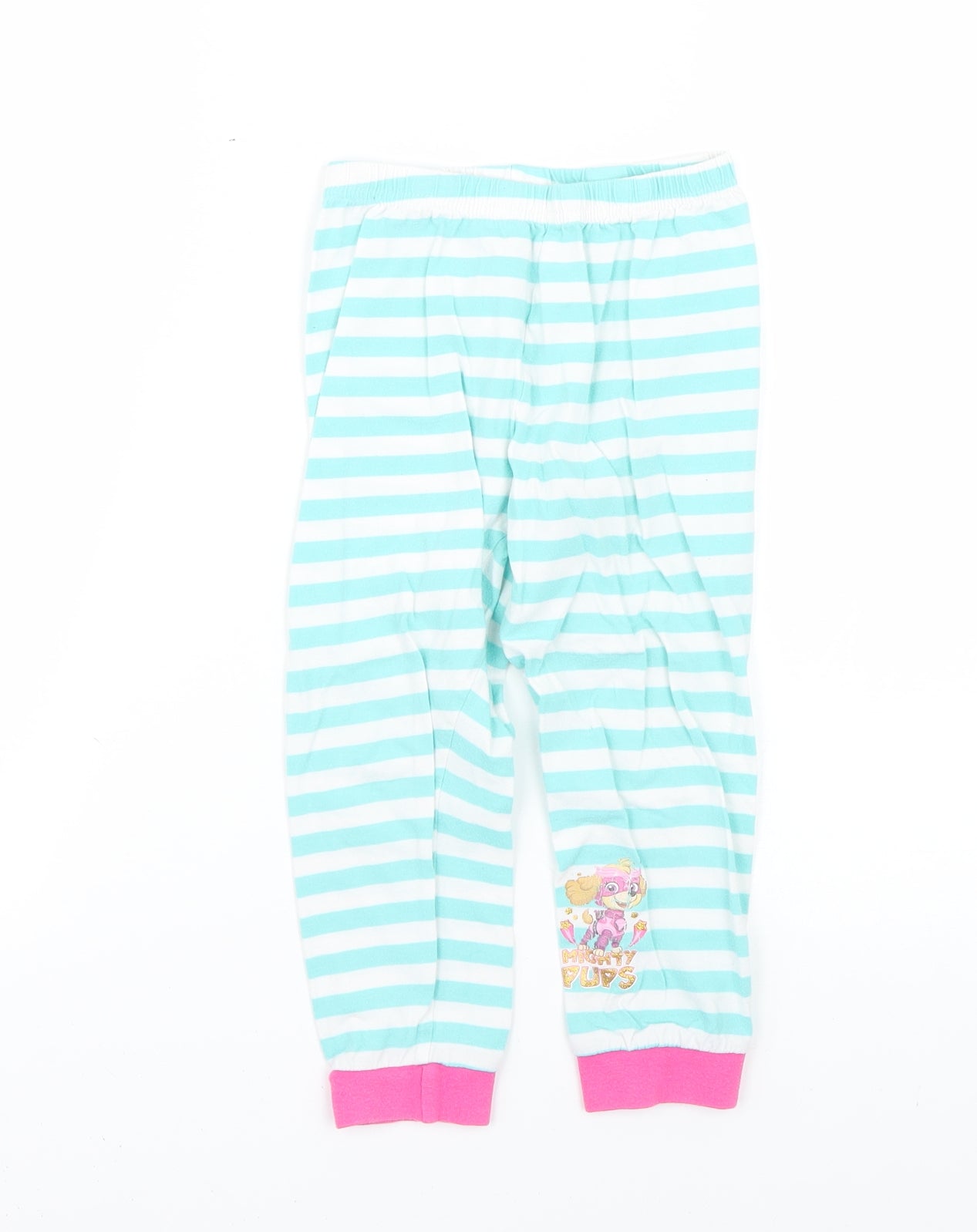 George Girls Multicoloured Striped   Pyjama Pants Size 4-5 Years