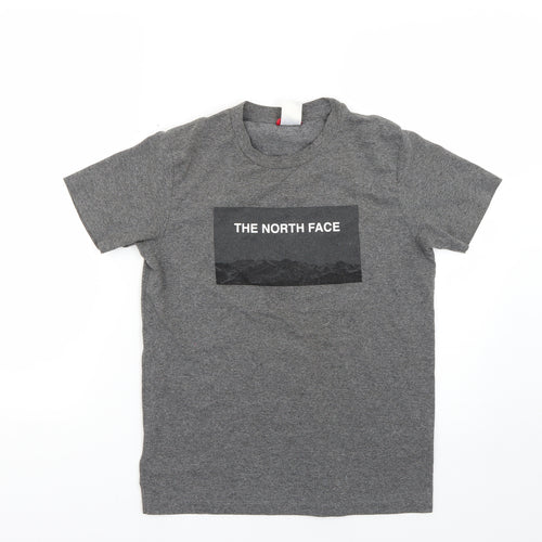 The North Face Boys Grey   Basic T-Shirt Size 12-13 Years