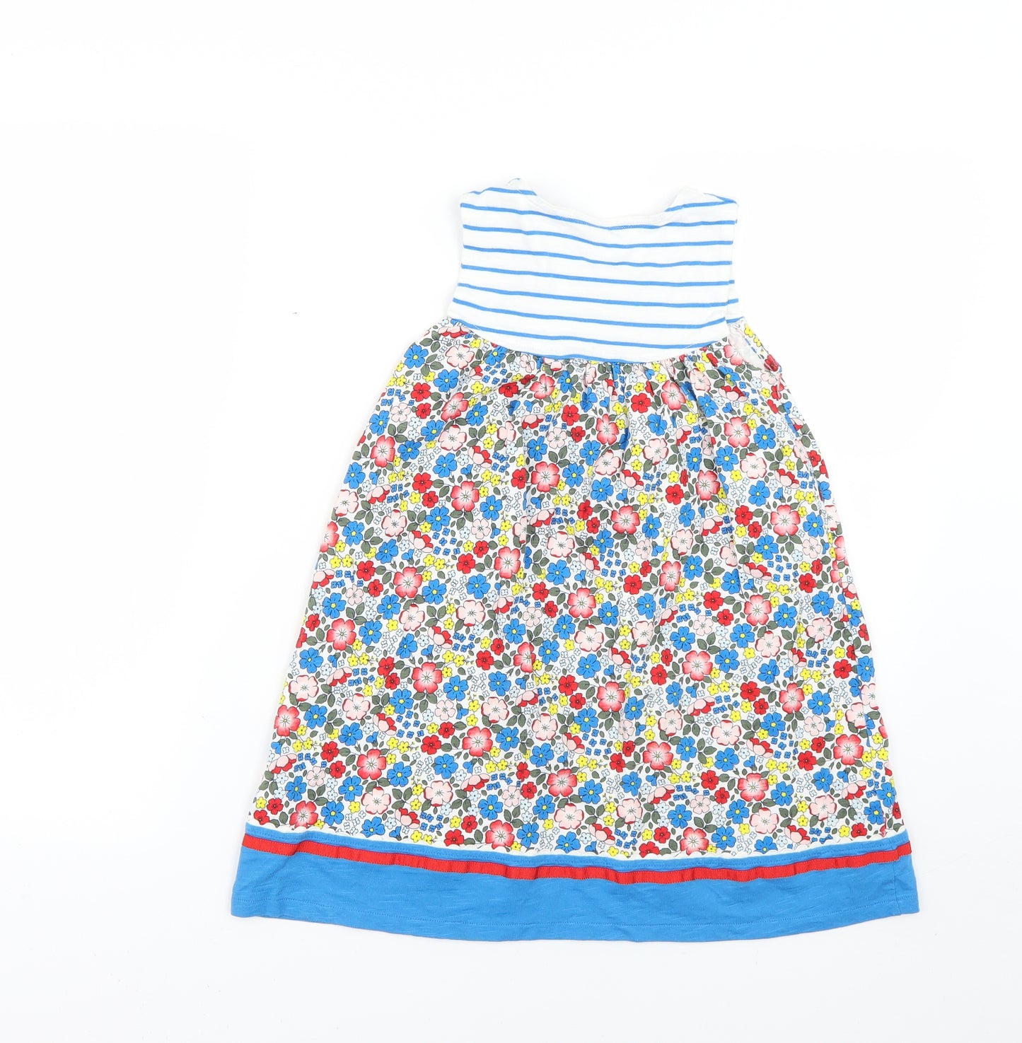 Mini Club Girls Multicoloured Geometric  Fit & Flare  Size 5-6 Years