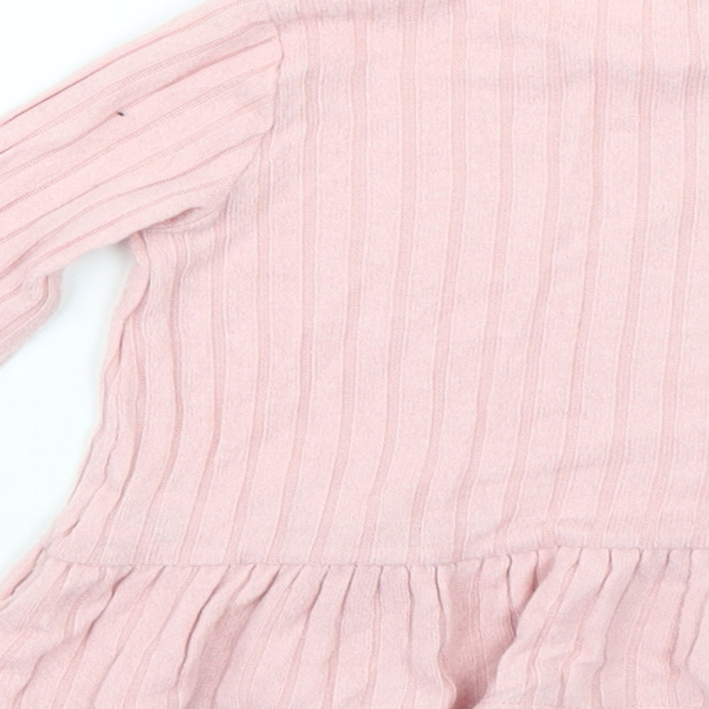 F&F Girls Pink   Basic T-Shirt Size 4-5 Years