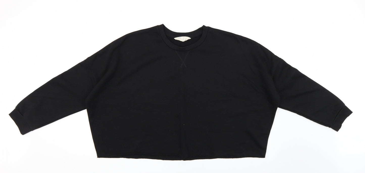 Primark Womens Black   Pullover Jumper Size 14