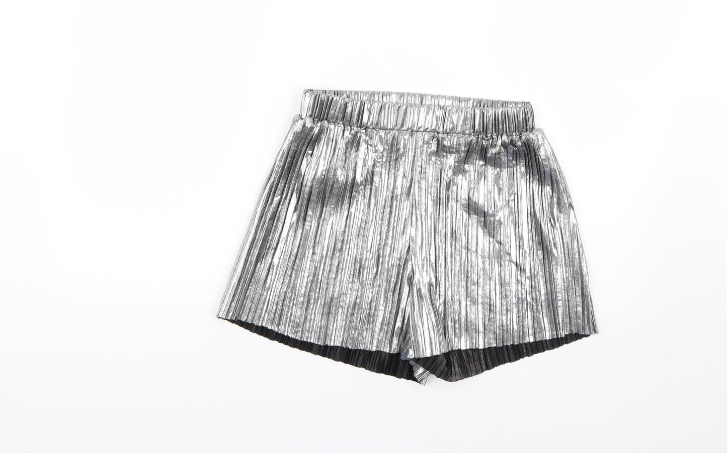jcl Womens Silver   Cut-Off Shorts Size M