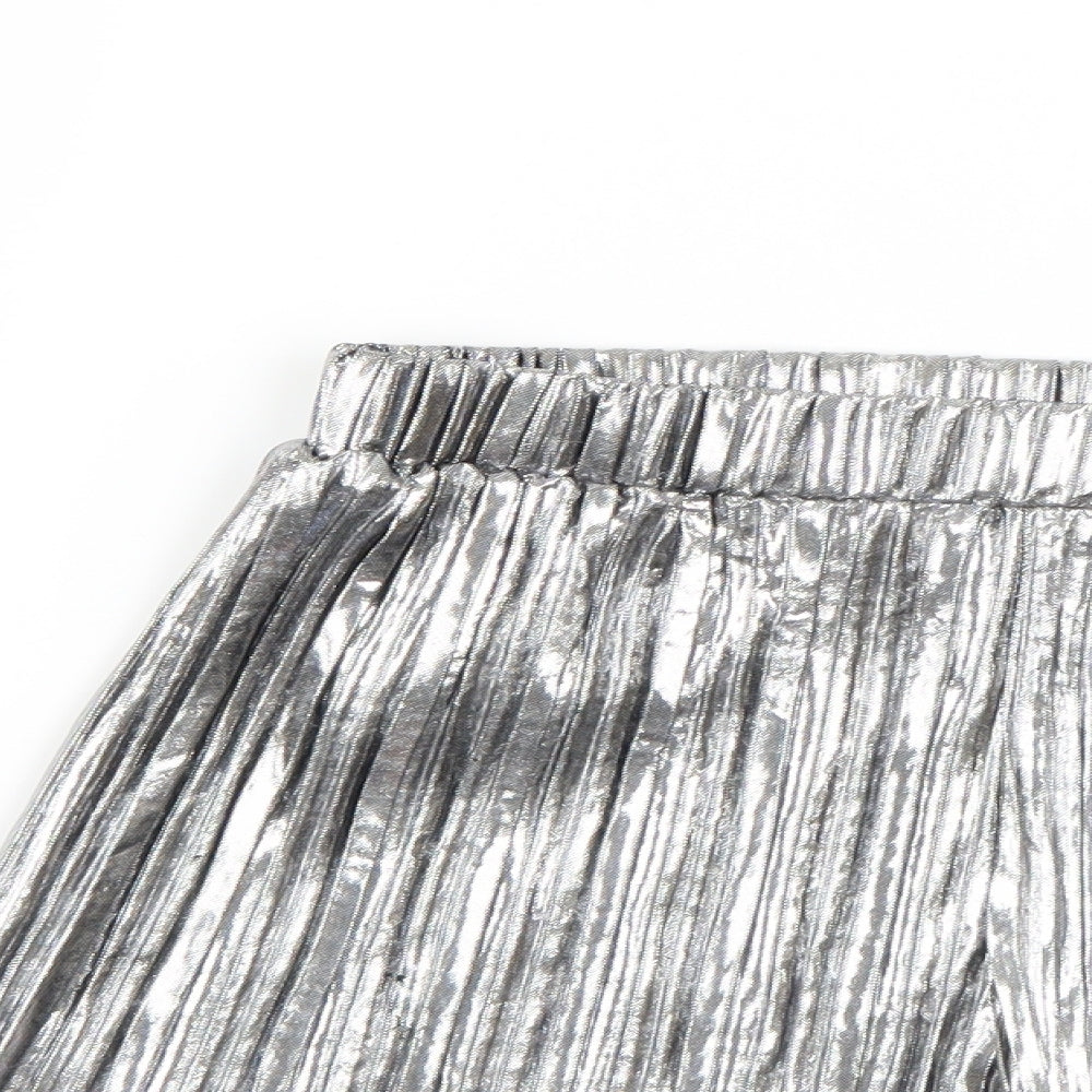 jcl Womens Silver   Cut-Off Shorts Size M