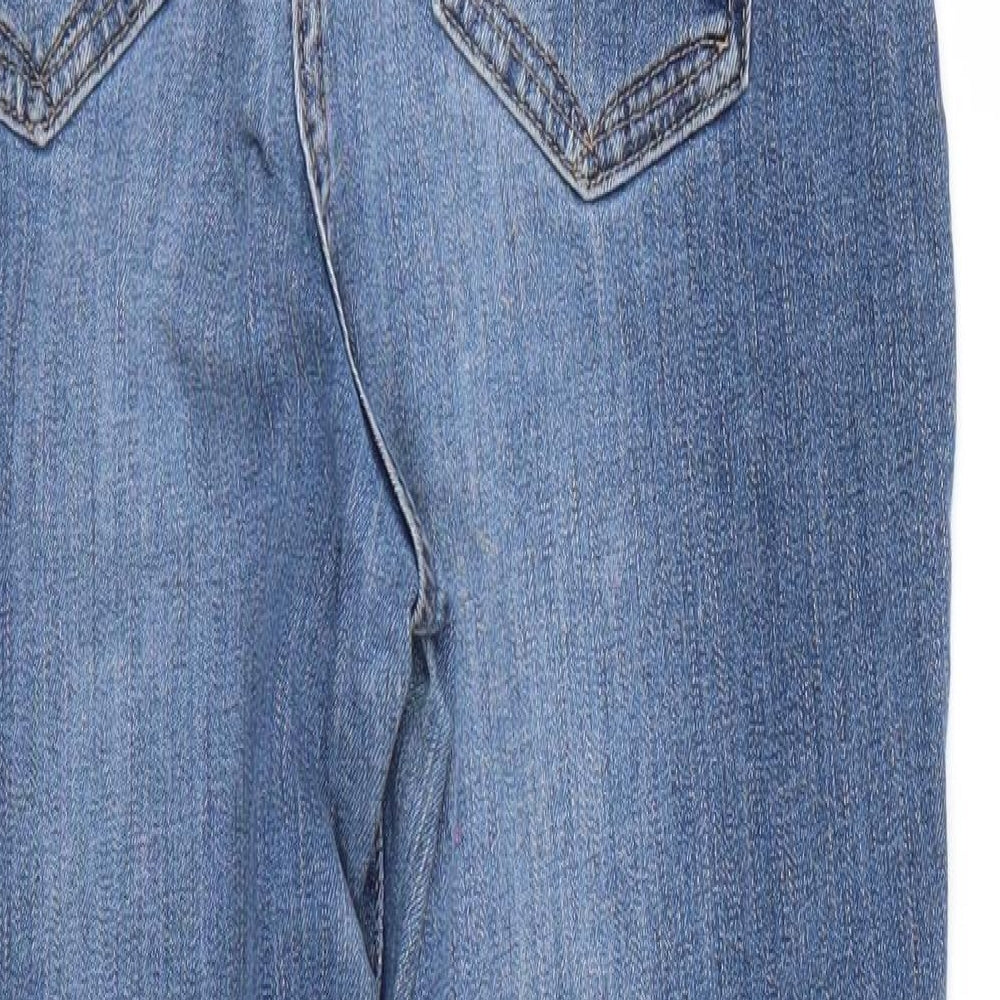 NEXT Womens Blue   Straight Jeans Size 14 L27 in