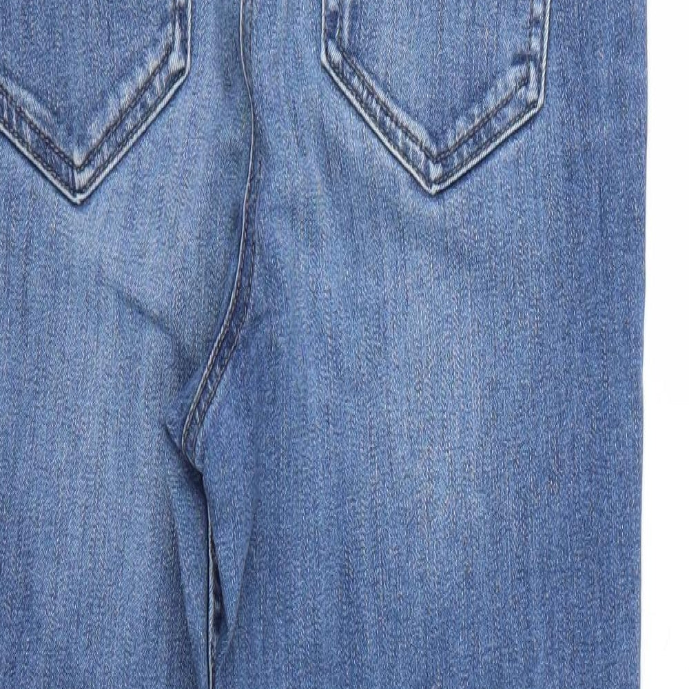 NEXT Womens Blue   Straight Jeans Size 12 L27 in
