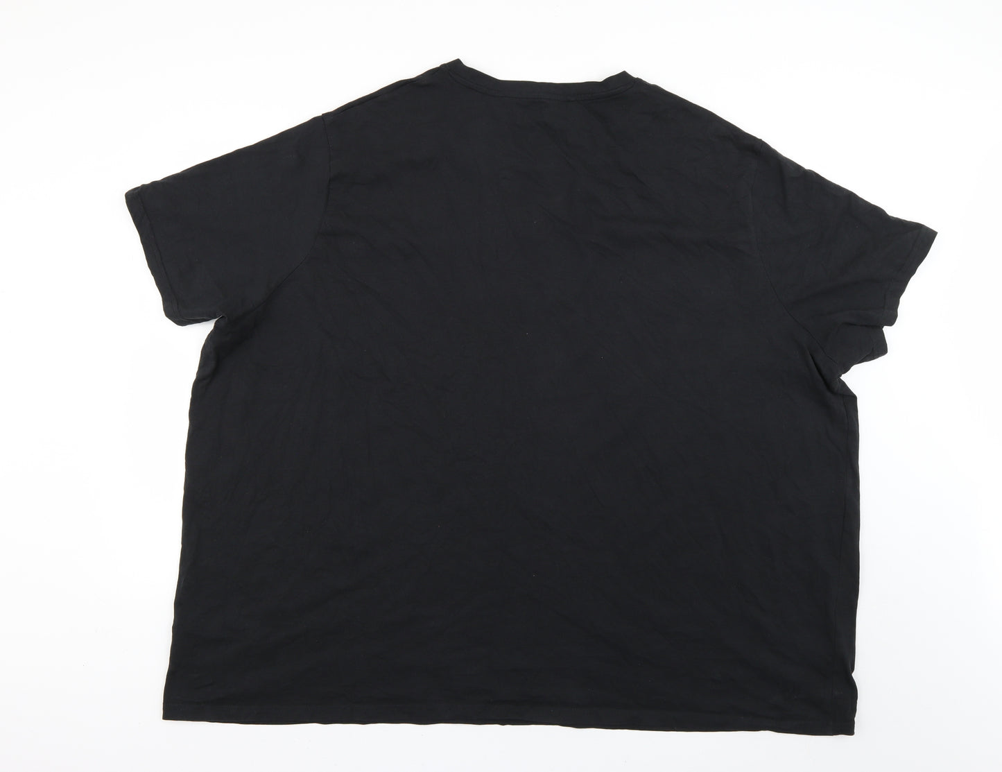 Jacamo Mens Black    T-Shirt Size Big 5X