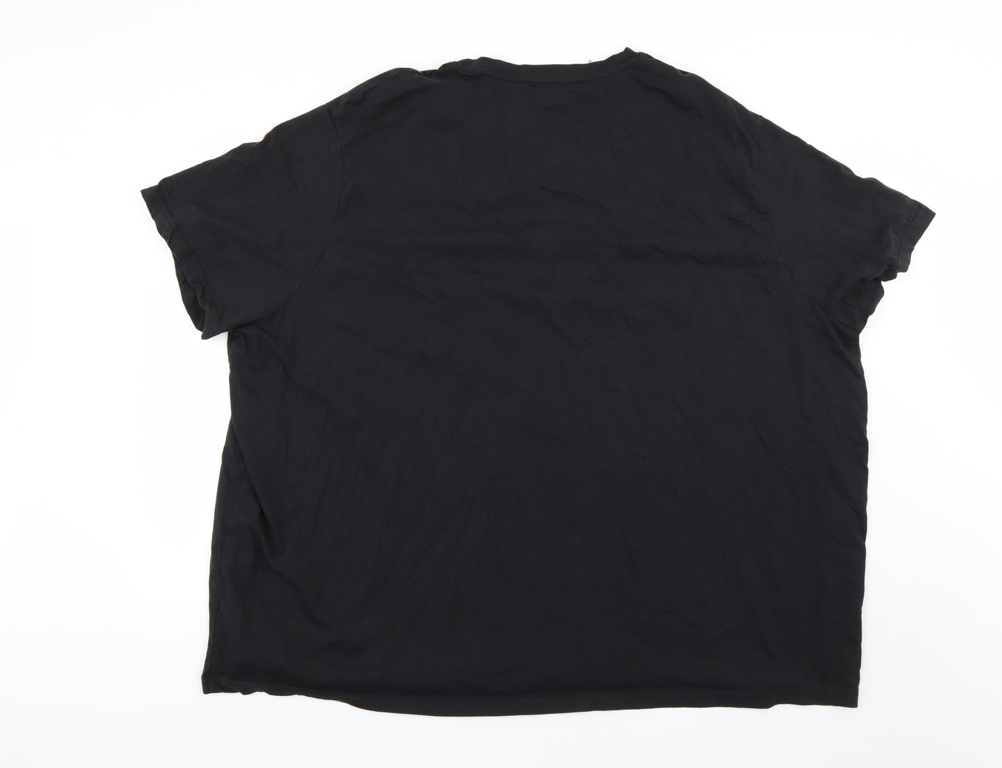 Jacamo Mens Black    T-Shirt Size Big 5X