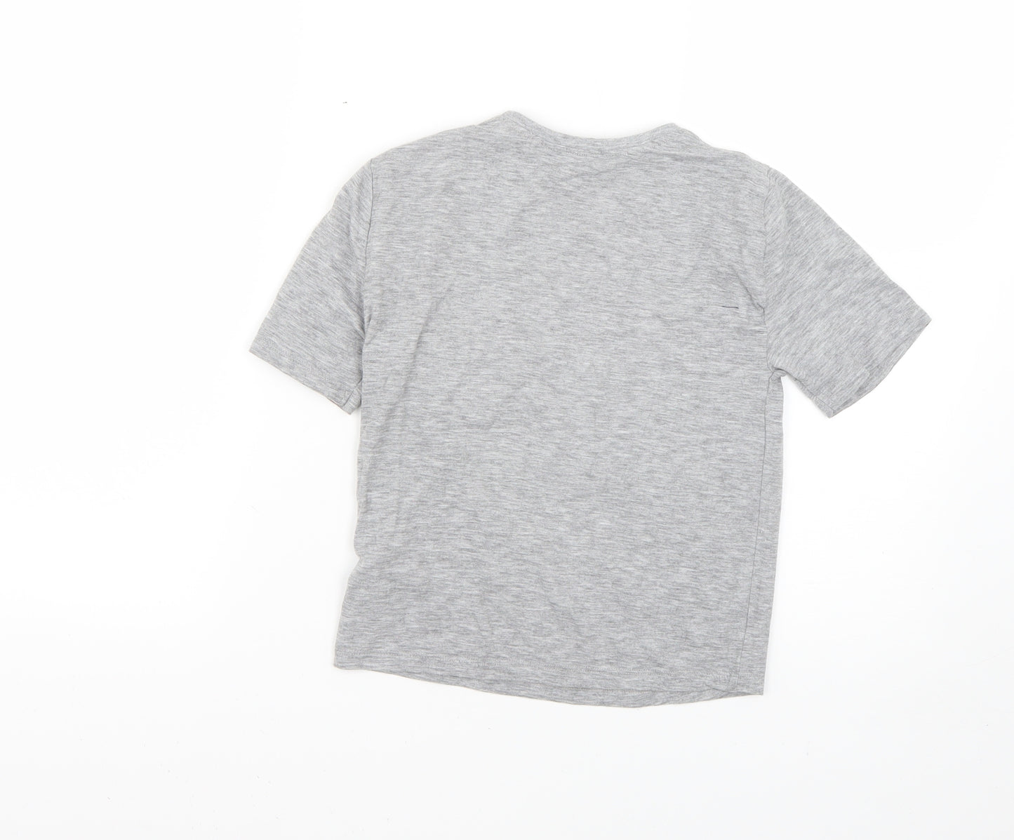New Look Womens Grey   Basic T-Shirt Size 6