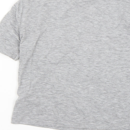 New Look Womens Grey   Basic T-Shirt Size 6