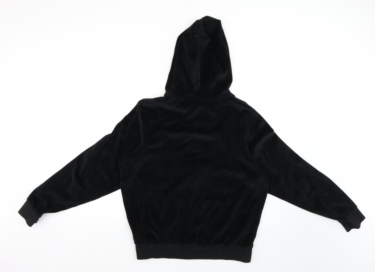 Marks and Spencer Womens Black   Full Zip Hoodie Size 18