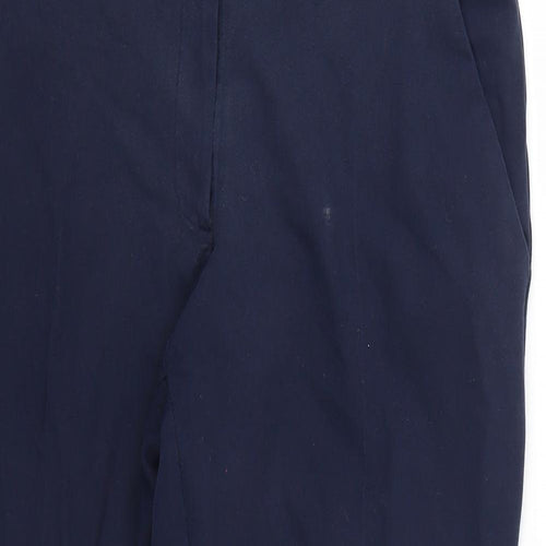 Dorothy Perkins Womens Blue   Trousers  Size 10 L26 in