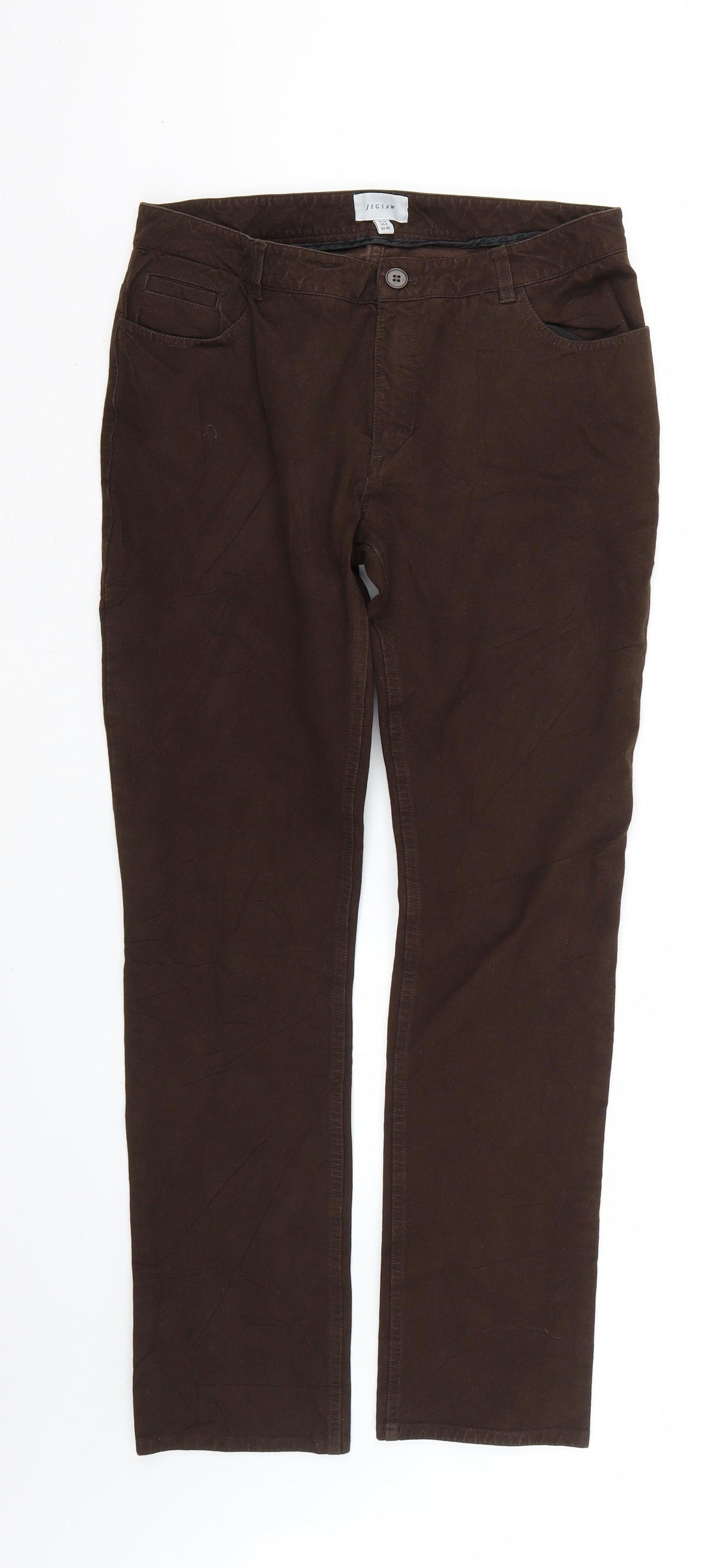 Jigsaw Womens Brown   Skinny Jeans Size 12 L27 in