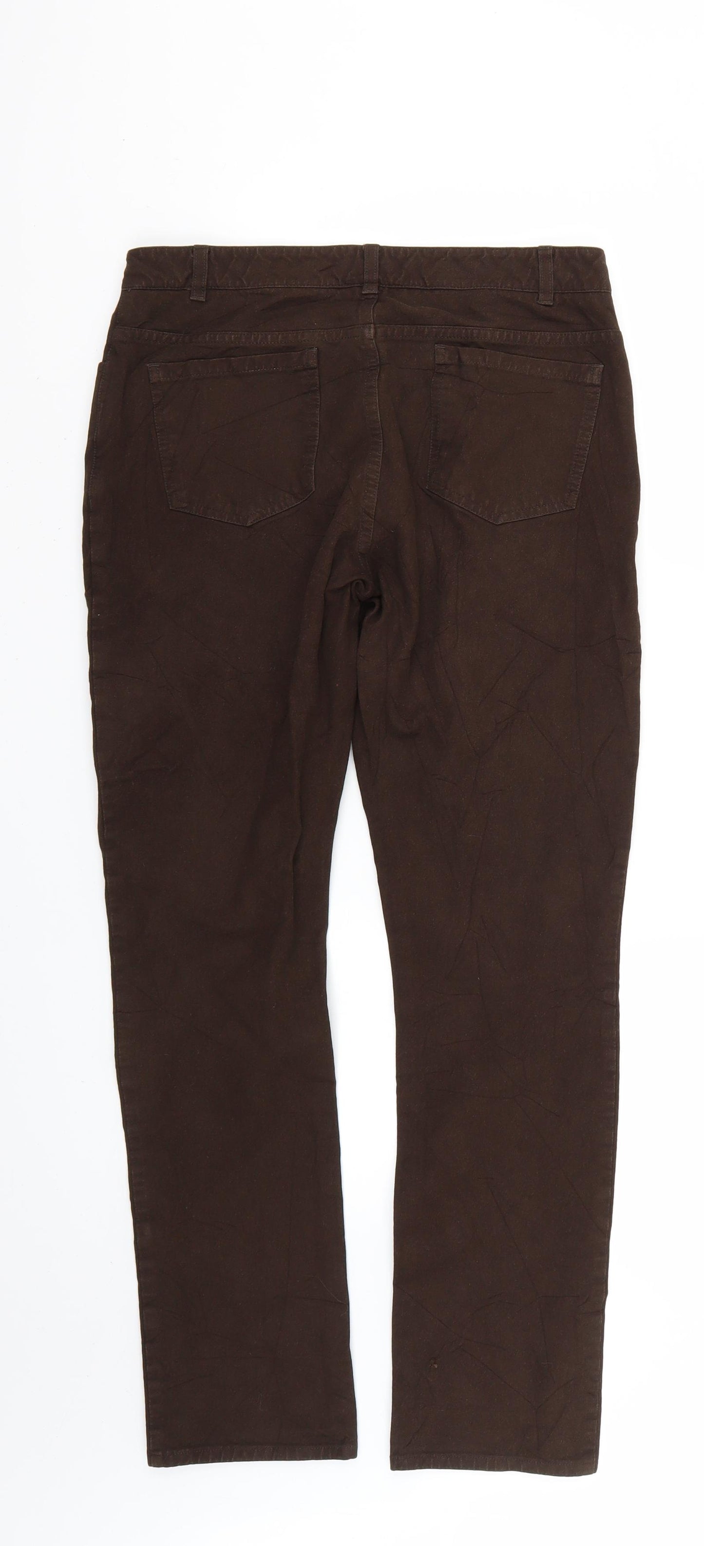 Jigsaw Womens Brown   Skinny Jeans Size 12 L27 in
