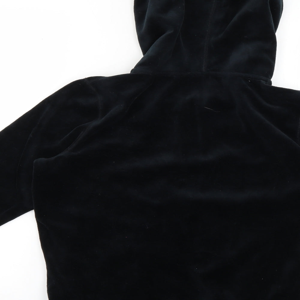 Calvin Klein Womens Black   Full Zip Hoodie Size M