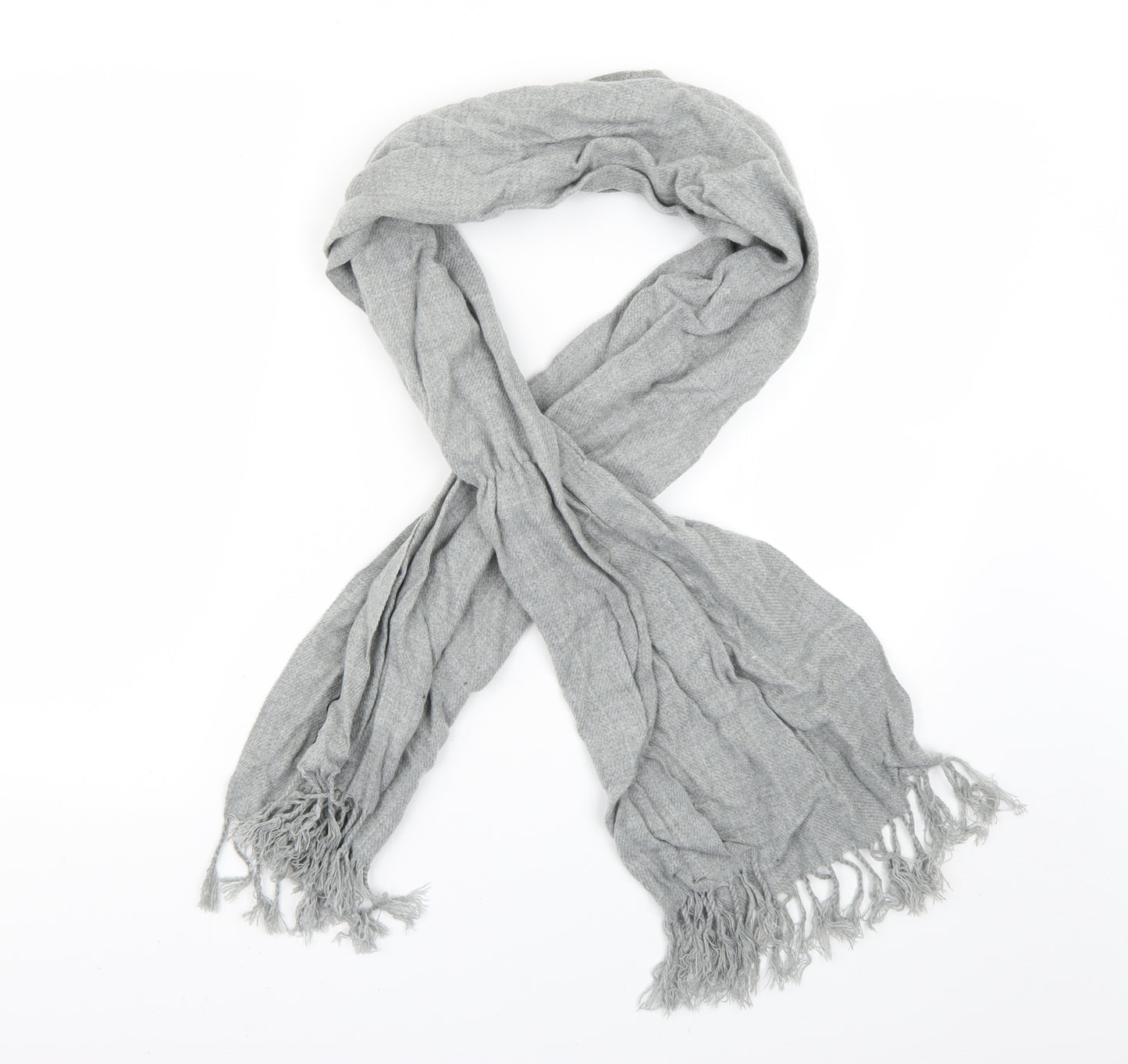 Preworn Womens Grey    Scarf
