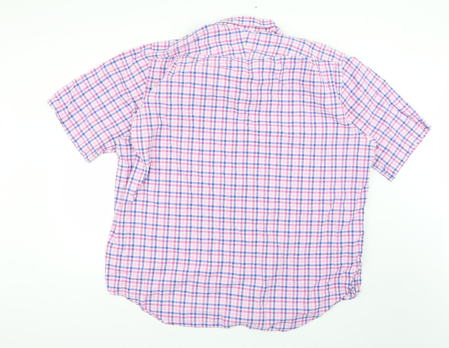 Charles Tyrwhitt Mens Multicoloured Check   Button-Up Size 3XL