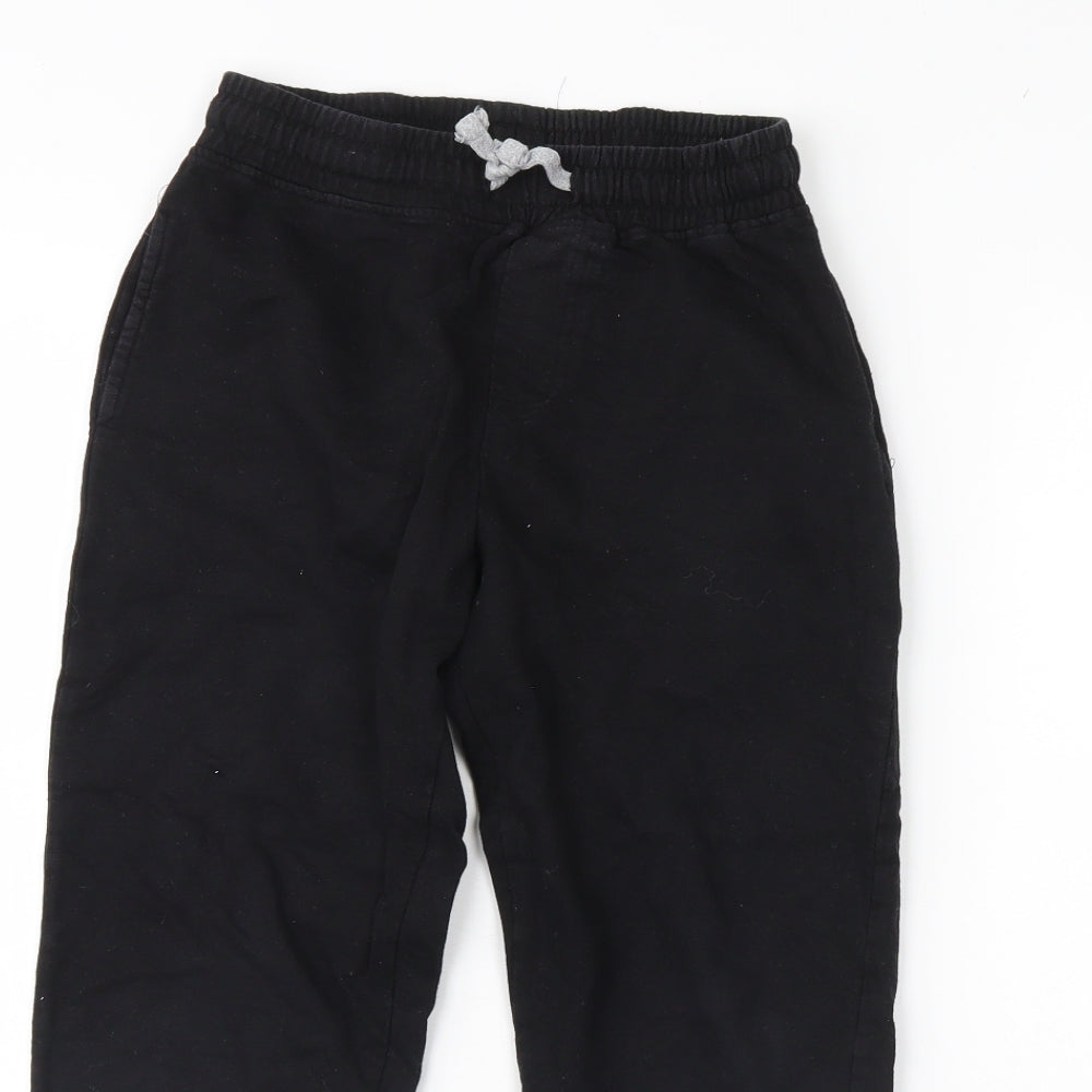 Urban outlaws Boys Black   Jogger Trousers Size 9 Years