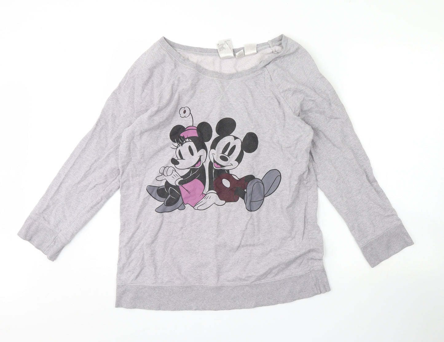H&M Womens Grey  Rayon Pullover Jumper Size M  - DISNEY