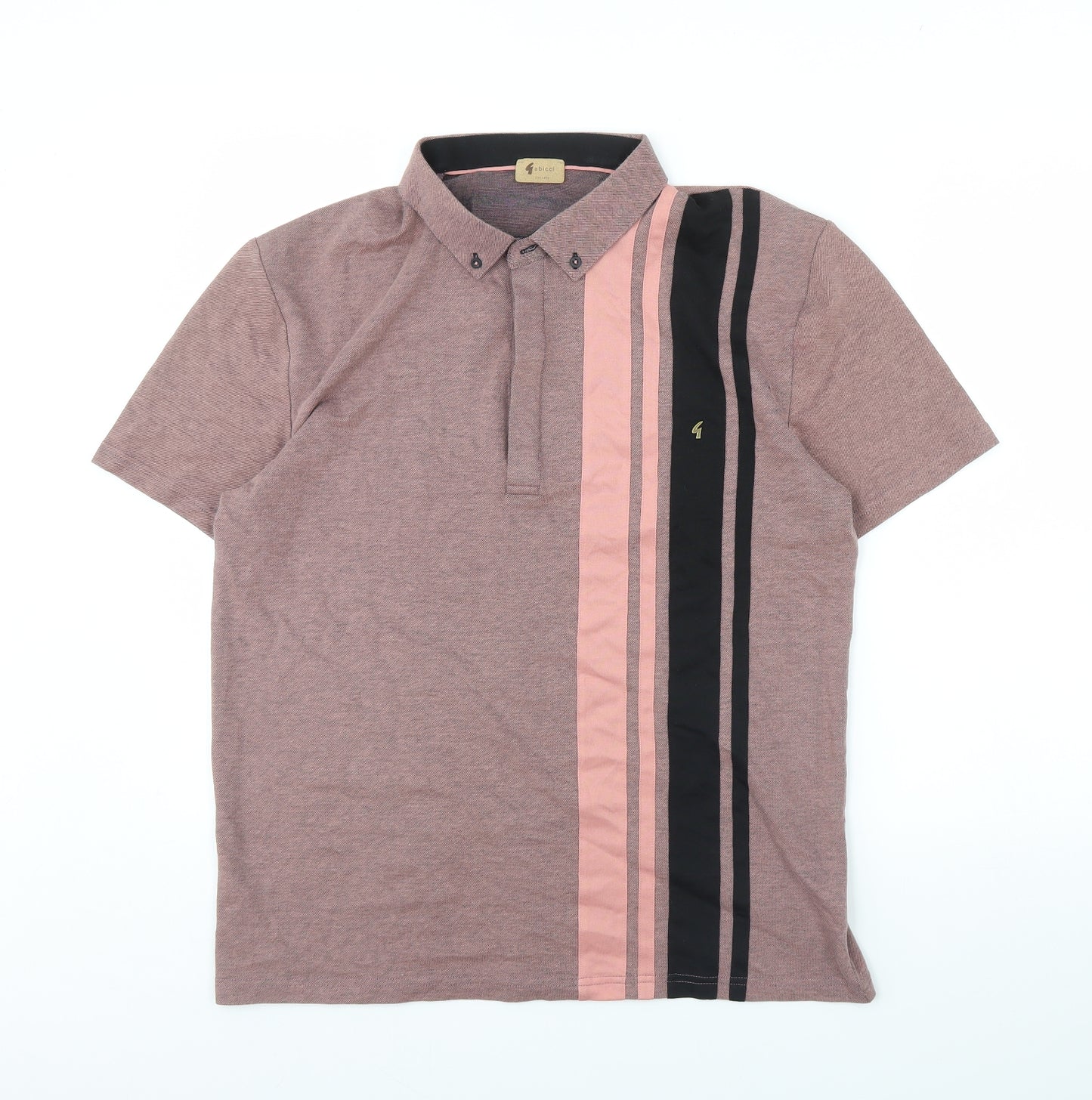 Gabicci Mens Pink    Polo Size M
